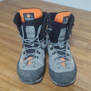 Crispi Kids Adventure Boots - Black and Orange